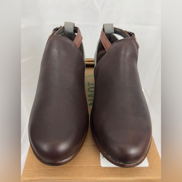 Naot Kamsin (Women's) Soft Brown/Grey Smoke/Chestnut Cutout Bootie US8 EU 39 NIB - Picture 8 of 14